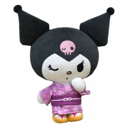 Sanrio Plush Figure Kuromi Kimono Version 22 cm
