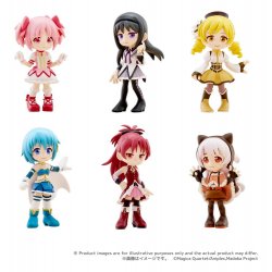 Puella Magi Madoka Magica PalVerse Collection PVC Figures Box Ver. 9 cm Assortment (6)