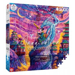 Imagination Series Puzzle Roch Urbaniak Sakura i Ryu (1000 pieces)