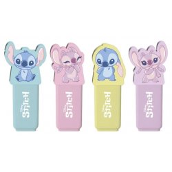 Stitch Set of 4 Highlighters with Topper