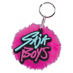 KPop Demon Hunters Pom Pom Keychain Saja Boys