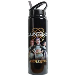 KPop Demon Hunters Flip Top Water Bottle Golden