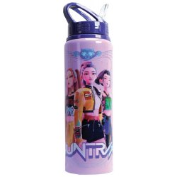 KPop Demon Hunters Flip Top Water Bottle Huntr/x