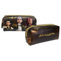 KPop Demon Hunetrs Pencil Case Golden