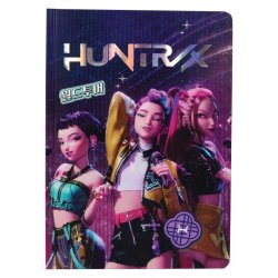 KPop Demon Hunters A5 Notebook Huntr/x
