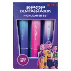 KPop Demon Hunters Highlighters 3-Pack Huntr/x