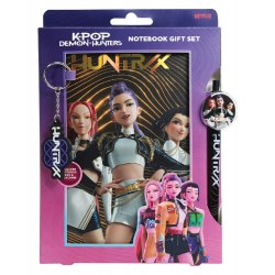 KPop Demon Hunters Notebook Gift Set Golden