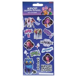 KPop Demon Hunters Sticker Set Puff