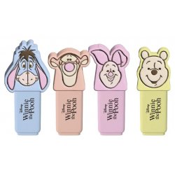 Disney Winnie the Pooh Set of 4 Highlighters with Topper