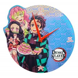 Demon Slayer: Kimetsu no Yaiba Wall Clock Holographic