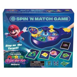 Super Mario game Galaxy Movie Spin'n Match