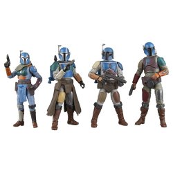 Star Wars The Mandalorian Vintage Collection Action Figure 4-Pack Mandalorian Shriek-Hawk 10 cm