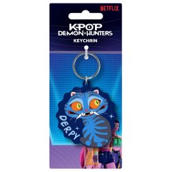 KPop Demon Hunters PVC Keychain Derpy Tiger