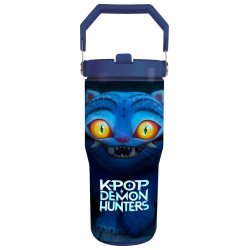 KPop Demon Hunters Stainless Steel tumbler Derpy Tiger 600 ml