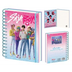 KPop Demon Hunters Wiro Notebook A5 Saja Boys