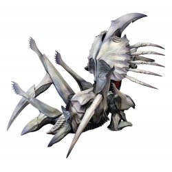 Gamera 2 Plastic Model Kit 1/700 Legion (Reproduction) 20 cm