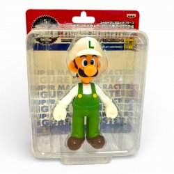 Nintendo Prize Collection Series: Super Mario Characters Figure in Blister. - Fire Luigi (Rare)