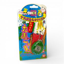 Tamagotchi Japanese Gen 2 Virtual Pet Transparent Green Version