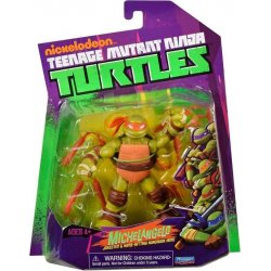 Teenage Mutant Ninja Turtles World of TMNT Action Figure Michelangelo 11 cm