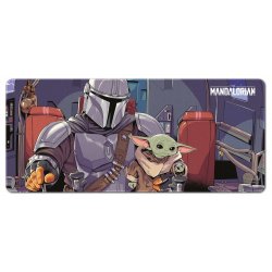 Star Wars The Mandalorian XL Mouse Mat The Child 80 x 35 cm