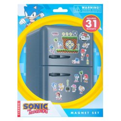 Sonic Die-Cut Magnet Set