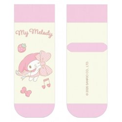 Sanrio Socks My Melody Big Ribbon Short 36-40