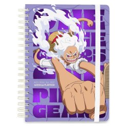 One Piece School Diary weekly planner 2026/2027 Gear 5 A5