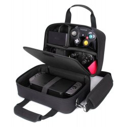 Enhance USA Gear S14 Console Gaming Nintendo Switch Case Black