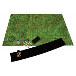 Enhance Tabletop Grid Mat Campaign Kit DnD green