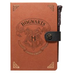 Harry Potter Premium Notebook with Magic Wand Pen A5