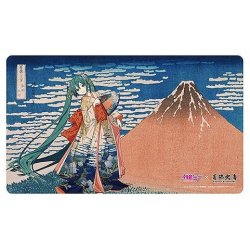 Hatsune Miku x Katsushika Hokusai iXima Desk Mat Fine Wind, Clear Morning