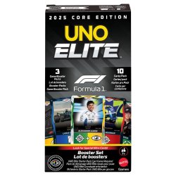 Formula 1 UNO Card Game Elite F1 Booster-Set