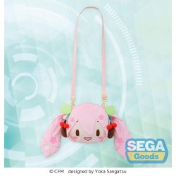Character Vocal Series 01: Hatsune Miku fuwa petit Shoulder Bag Sakura Miku Face (M)