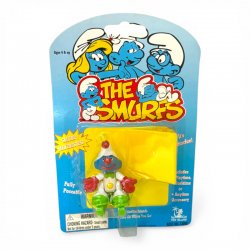 The Smurfs - Clown Smurf with Green Skates