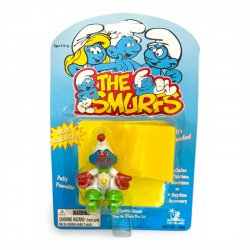 The Smurfs - Clown Smurf with Green Skates