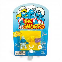 The Smurfs - Baby Smurf with Yellow Tricycle