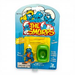 The Smurfs - Smurfette with Green Boat