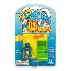 The Smurfs - Smurfette with Chair
