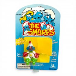 The Smurfs - Clown Smurf with Green Skates