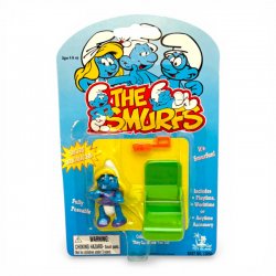 The Smurfs - Smurfette with Chair