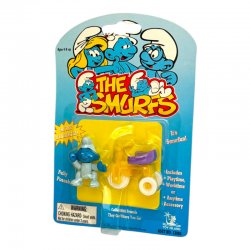 The Smurfs - Baby Smurf with Yellow Tricycle