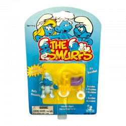 The Smurfs - Baby Smurf with Yellow Tricycle