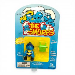 The Smurfs - Smurf with Climbing Gear Toy Island - 1