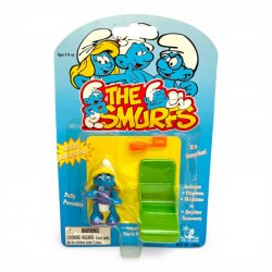 The Smurfs - Smurfette with Chair Toy Island - 1