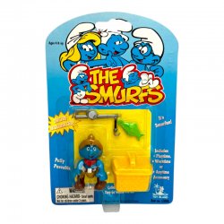 The Smurfs - Fisher Smurf Toy Island - 1
