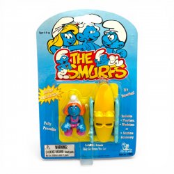The Smurfs - Smurfette with Surfboard