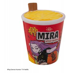 KPop Demon Hunters Squishy Anti Stress Figure Mira Spice Queen Noodles