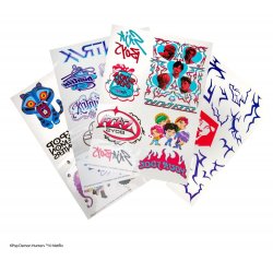 KPop Demon Hunters Tattoo Stickers KPop Demon Hunters