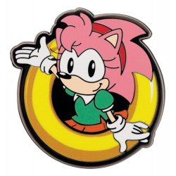 Sonic The Hedgehog Pin Badge Amy