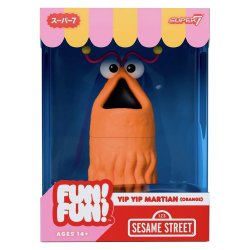 Sesame Street Fun! Fun! Vinyl Action Figure Yip Yip Martian (Orange) 18 cm